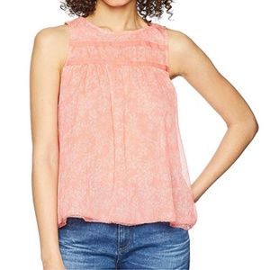 BB Dakota Tie Back Printed Top